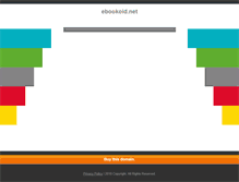 Tablet Screenshot of ebookoid.net